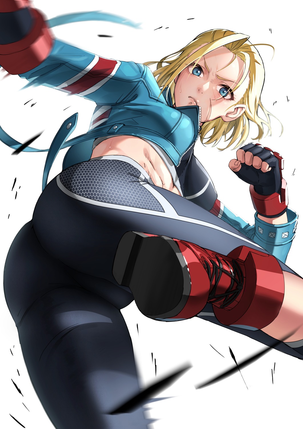 Niwachichi Street Fighter Cammy White Ass Gym Uniform 1103349 Yandere 9664